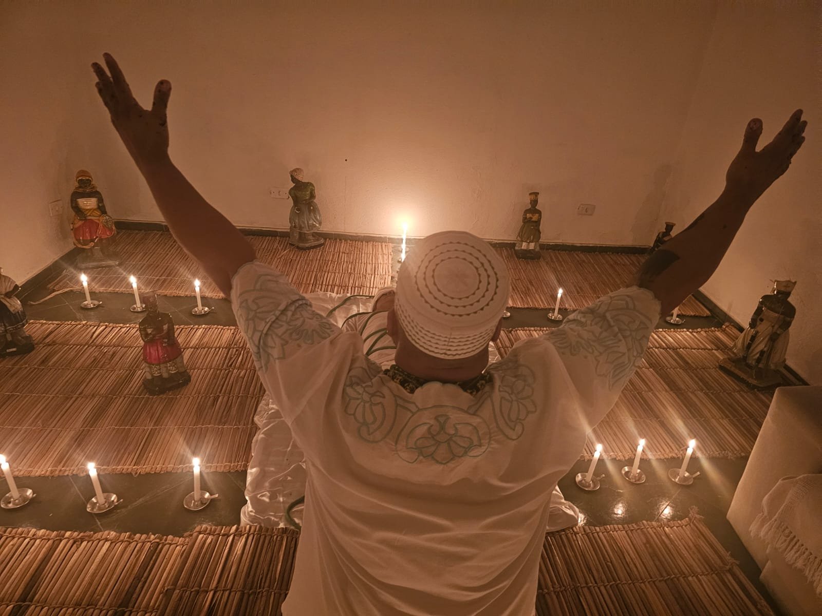 Trabalho espiritual para reconciliação amorosa realizado pelo TEMAP com base na Umbanda e Candomblé